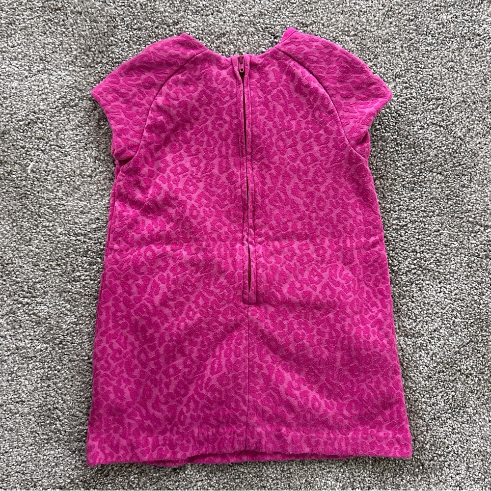 Hartstrings Pink Leopard Rhinestone Dress - Picture 4 of 7
